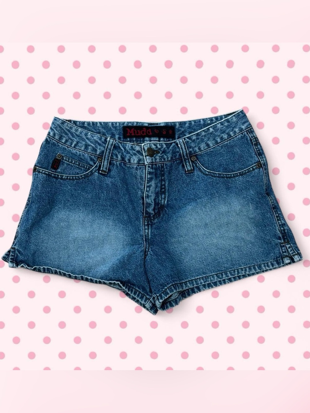 Blue Denim Shorts